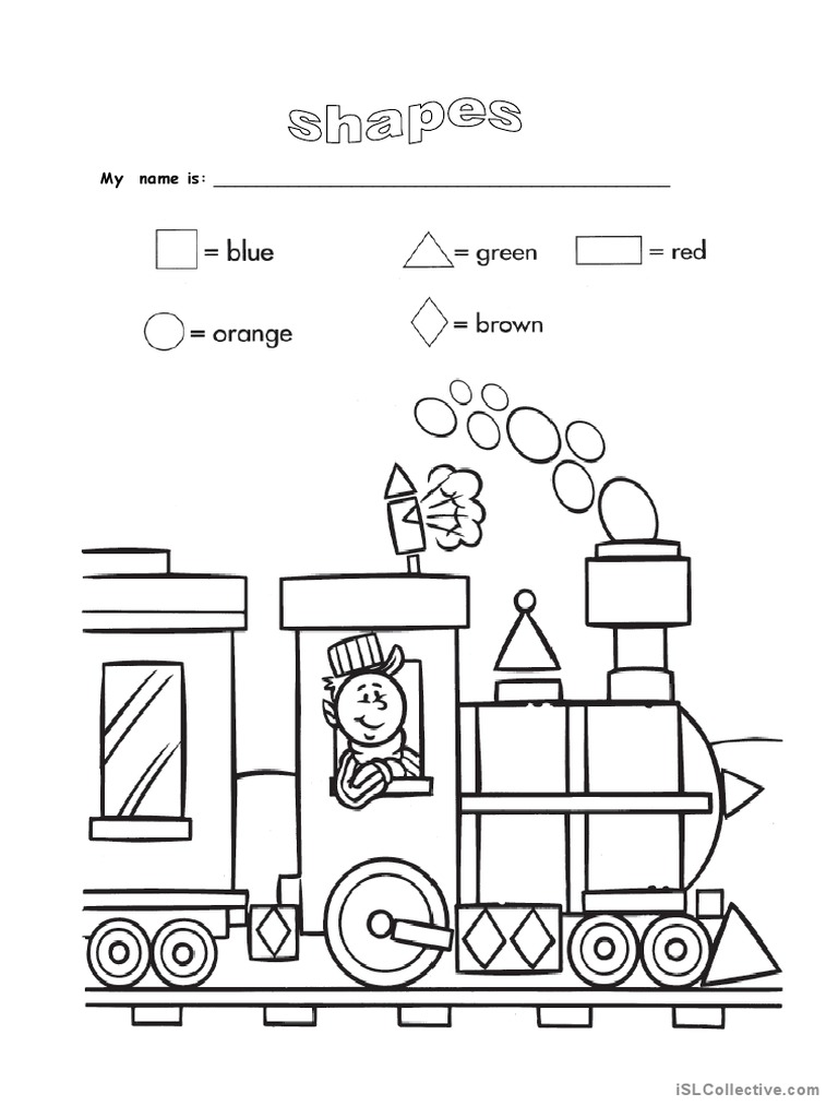 Shapes and Colours PDF