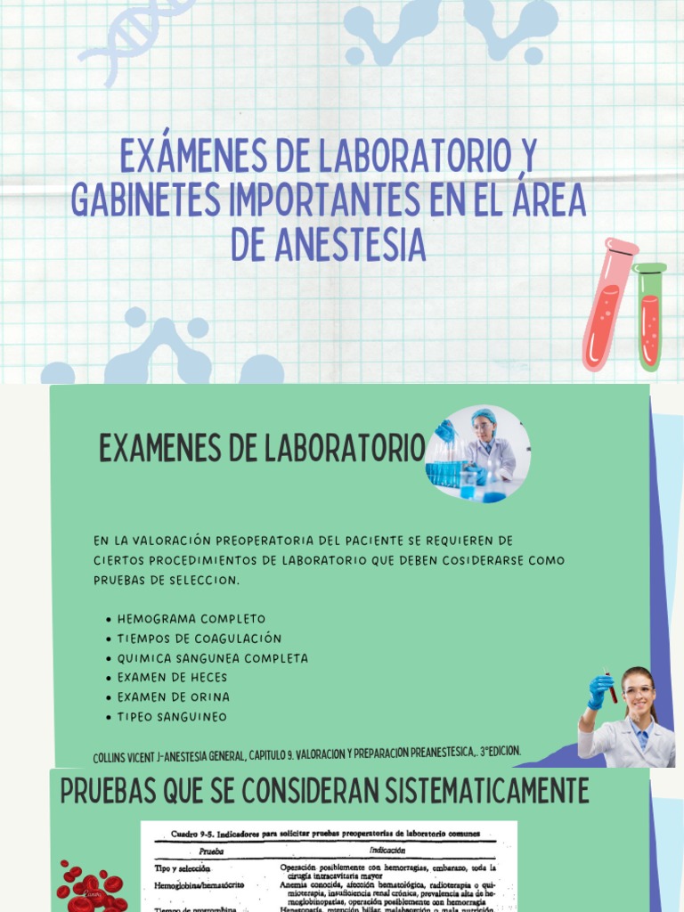 Exámenes Preoperatorios en Anestesia | PDF