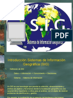 Introducción a los Sistemas de Información Geográfica (SIG