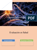 Examen Neurológico: Edgar Maximiliano Vásquez Carrasco