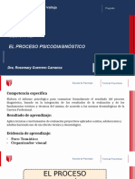 Sesión 02:: El Proceso Psicodiagnóstico