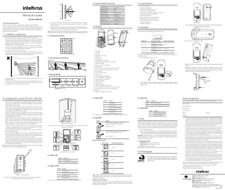 Manual Do Usuario Ivp 5311 | PDF | Parafuso | Relé