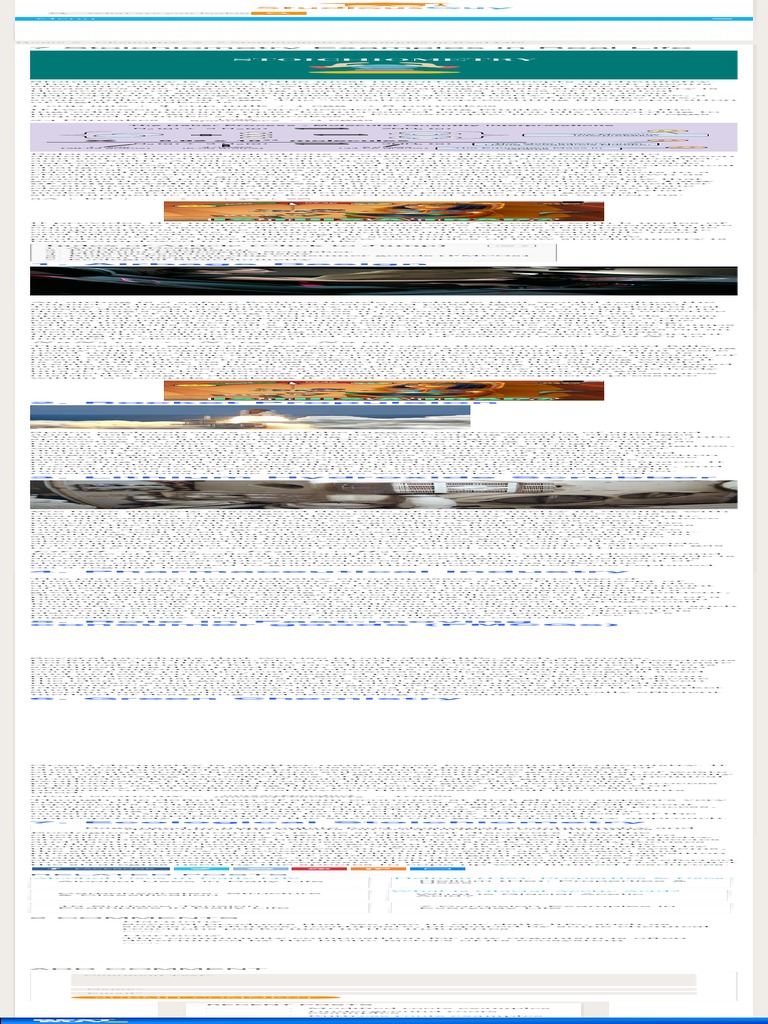 Airbags Design 7 Stoichiometry Examples in Real Life PDF