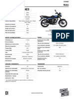 CT125 2022 Bajaj CT125 2022: especificaciones, precio y características