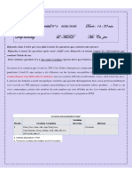 L'analyse Des Données - Examen Expérimental N°2 - 2022-2023