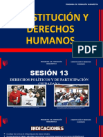Sesión 13 - Derechos Políticos y de Participación Ciudadana