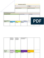 Programa Analítico Formato