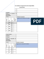 Formato Dosificacion - Nivel - Secundaria