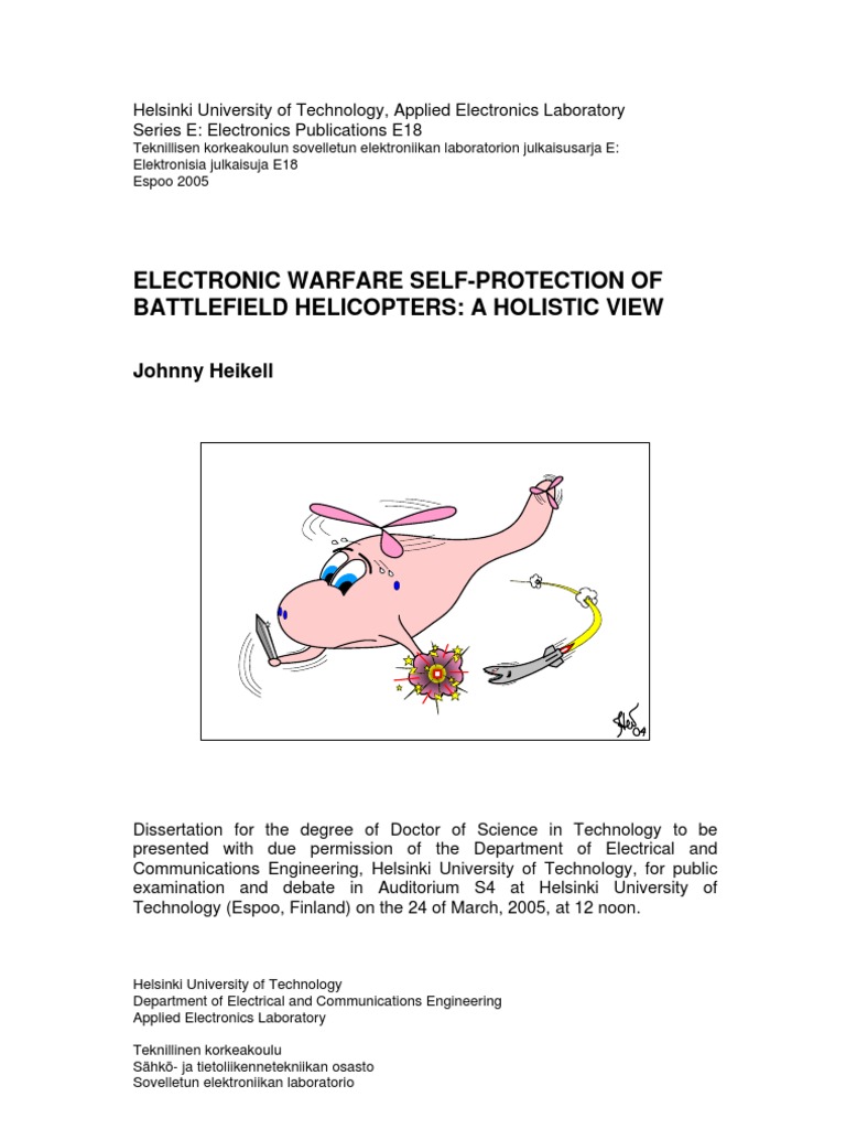 E18 | PDF | Electronic Warfare | Conceptual Model
