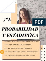 Probabilidad Y Estadistica 5ºE