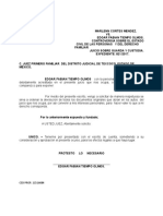 Solicitud de Documentos Originales Edgar