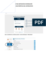 Pasos para Obtención Caracteristicas Del Contribuyente - Misii