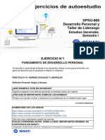 Desarrollo Personal y Taller de Liderazgo