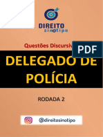 QUESTÕES DISCURSIVAS DA RODADA 2 - DELEGADO DE POLÍCIA