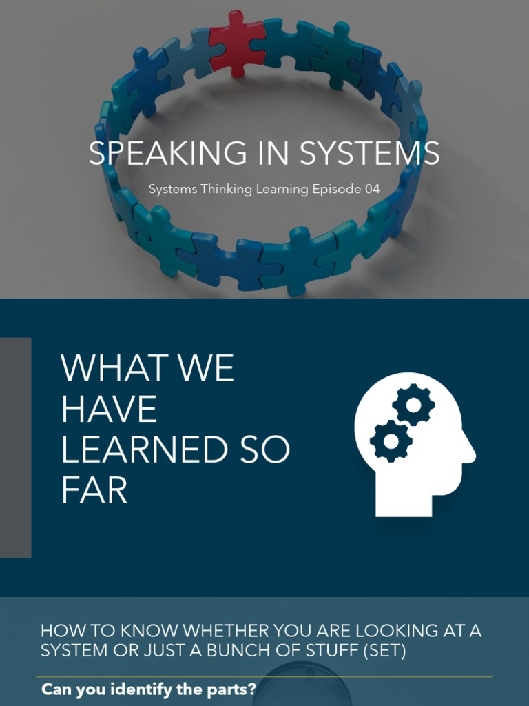 Understanding Systems Thinking Concepts | PDF | Demand | Prices