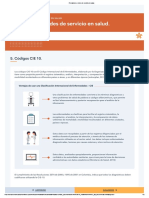 Prestadores y Redes de Servicio en Salud.: 5. Códigos CIE 10