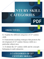 21 Century Skill Categories