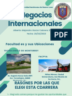 Negocios Internacionales en FACPYA