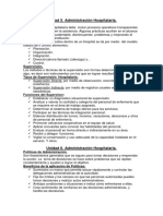 Unidad 5. Administración Hospitalaria.: Procesos