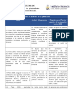 Cuadro. Análisis de Las Metas de La Agenda 2030