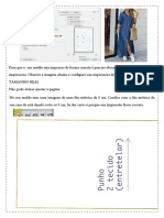 Configurar impressora para moldes