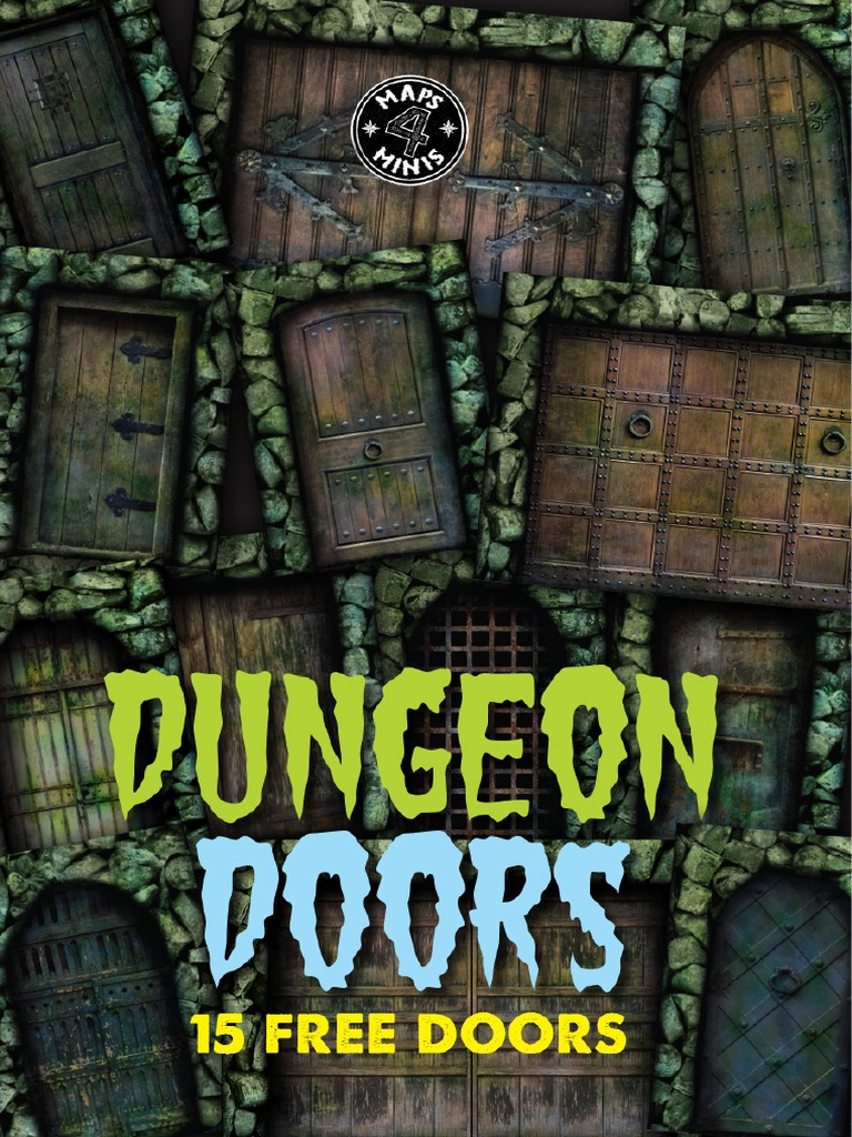 Dungeon Doors A4 | PDF