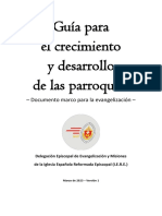 Guía para el crecimiento y desarrollo de las parroquias