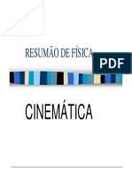 Resumo Cinemtica