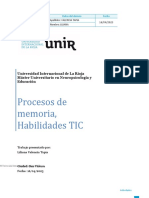 Procesos de Memoria, Habilidades TIC