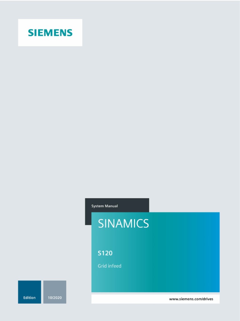 SINAMICS S120 Grid Infeed en-US | PDF | Electrostatic Discharge ...
