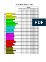 Control de Grupos de Aseo 2022