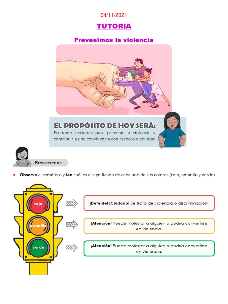 Acciones para Prevenir la Violencia Escolar | PDF | La violencia contra ...