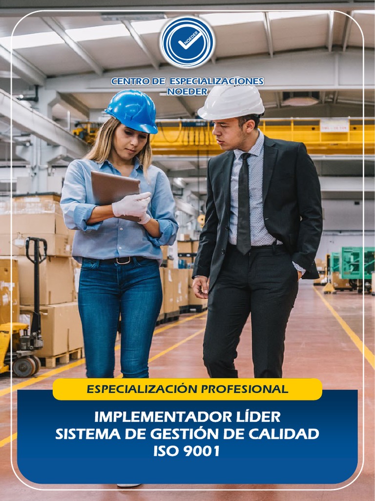 Implementador Lider Iso 9001 - Brochure | PDF | Calidad (comercial ...