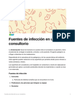 Fuentes de Infección en Un Consultorio