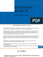 Apreciación Musical: Docente: Mg. Alicia Burga Benguer