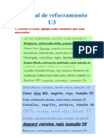 Material de Reforzamiento U3