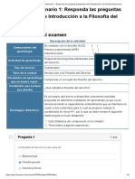 Examen - (AAB01) Cuestionario 1 - Responda Las Preguntas Planteadas Sobre Introducción A La Filosofía Del Derecho