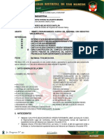 INFORME N°000-2023-Pronunciamiento del Adicional con Deductivo Vinculante N°01 Complejo Carhuayoc