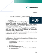 Subject: Summary of Electro-Magnetic Compatibility (Emc) Test Results For 10Gbase-T With Systimax Gigaspeed™ X10D Utp Cabling