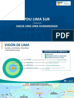 Pdu Lima Sur: Hacia Una Lima Humanizada