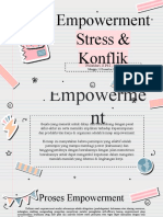Empowerment Stress & Konflik: Wulandari, S.Pd.I., M.PD