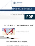 Fisiología de La Contracción Muscular: Dra. Carmen Inés Gutiérrez de Carrillo