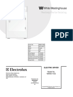 White-Westinghouse: Electric Dryer