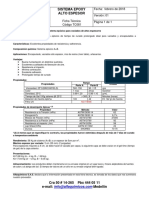 Sistema Epoxy Alto Espesor TC081