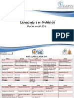 Licenciatura en Nutrición: Plan de Estudio 2010