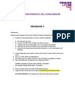 Trabajo Promedio 1 - Comportamiento Del Consumidor