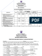 Araling Panlipunan 5 - Q3 Exam