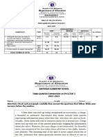 ENGLISH 5 - Q3 Exam