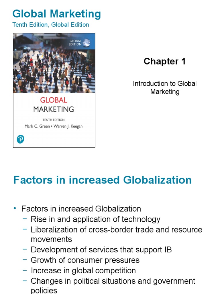ビジネス・経済 Global Marketing tenth edition Global Marketing: Tenth Edition, Global Edition | PDF | Mc