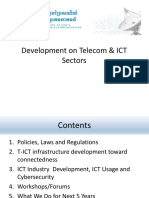 Report on Current Development of Telecom-ICTs in Cambodia (2018)